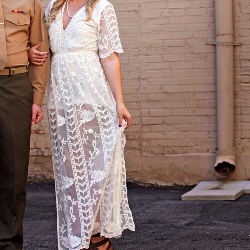 dress w/ romper - Picture 2 of 2